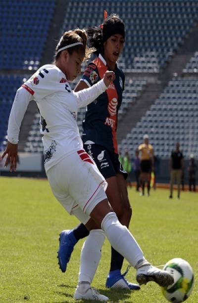 Puebla Femenil dejó ir la victoria ante Veracruz; empataron 1-1