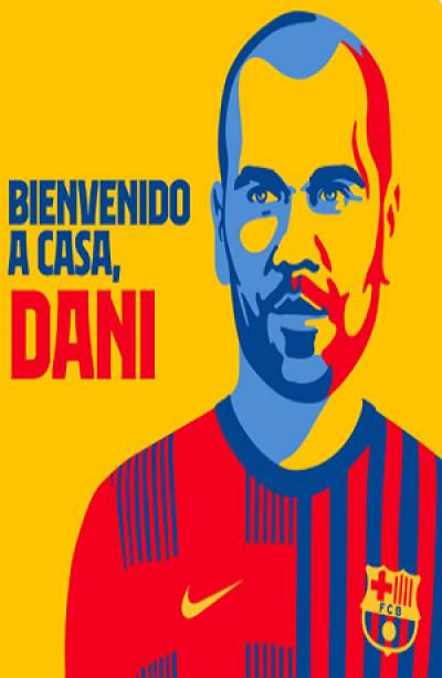 Dani Alves regresa al Barcelona bajo el mando de Xavi