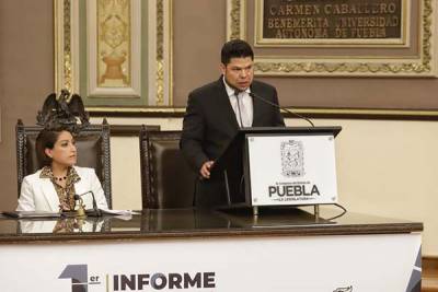 Biestro rinde informe sobre el primer año de la LX Legislatura