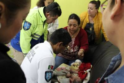 Abandonaron a bebé en iglesia de San Martín Texmelucan