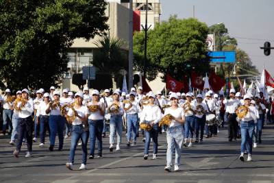 FOTOS: Desfile del Día del Trabajo en Puebla