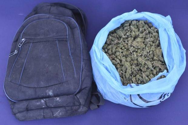 Sujeto en posesión de drogas es detenido en la CAPU