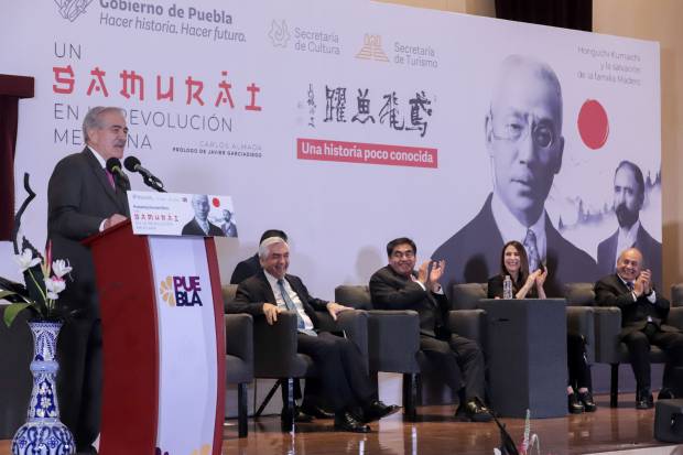 Presentan en Puebla “Un Samurái en la Revolución Mexicana”, libro sobre la protección japonesa a la familia de Madero