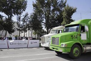 Programa de pavimentación de mil calles, arrancan estado y ayuntamiento de Puebla