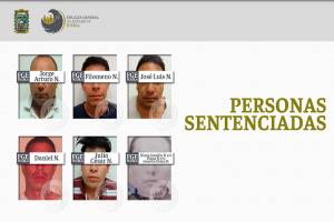 Seis secuestradores son sentenciados a 50 años de cárcel en Puebla