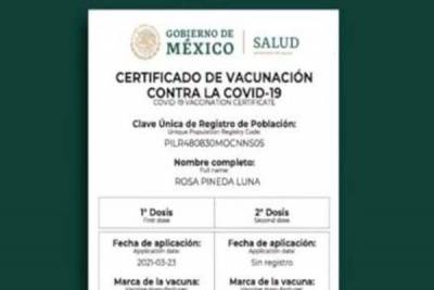 ¿Cómo obtener mi certificado de vacunación COVID?