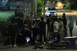 FOTOS: Patrulla de SSP atropella y mata a repartidor de pizza en San Francisco Totimehuacan