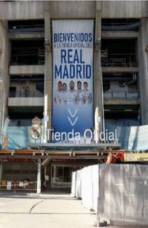 Saquean tienda del Real Madrid en el estadio Santiago Bernabéu