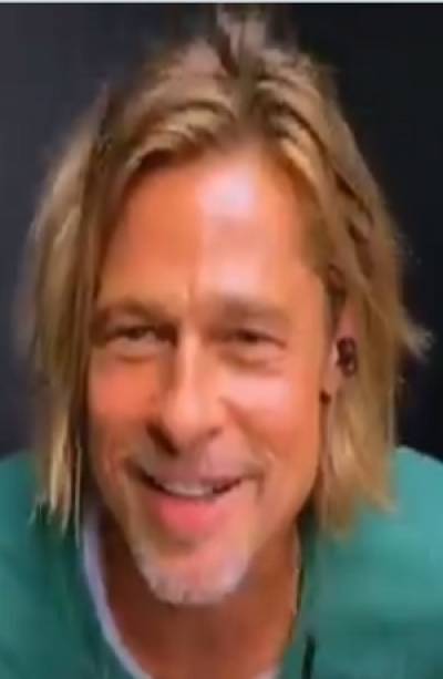 VIDEO: Brad Pitt y Jennifer Aniston rompen las redes por reencuentro en videollamada