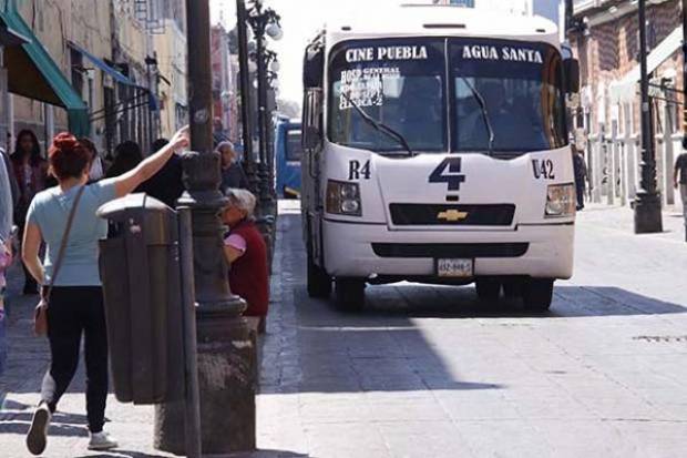 Revocarán concesiones a transportistas que hagan paro este lunes en Puebla