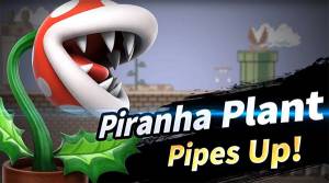Ya puedes jugar con Piranha Plant en Super Smash Bros. Ultimate