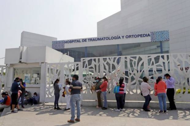 Puebla tiene 72% de ocupación en hospitales COVID-19