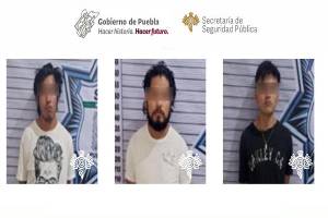 Sujetos son atrapados con 141 dosis de droga en Puebla