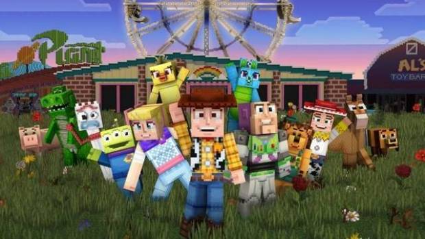 Minecraft recibe a los personajes de Toy Story en PC y Xbox One