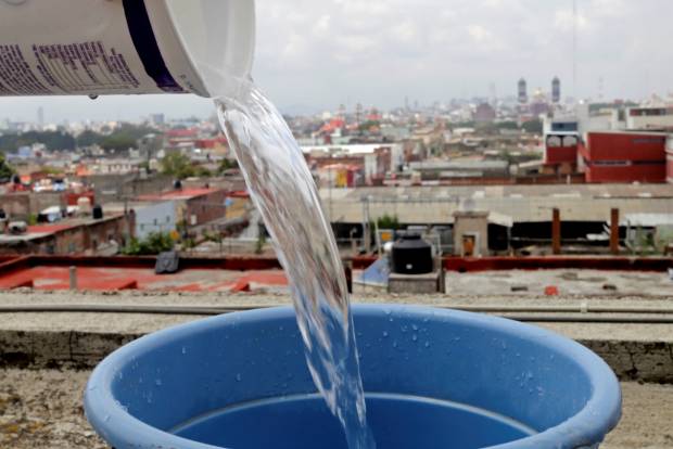 Reducirán abasto de agua en 11 colonias de Puebla por obras de mantenimiento