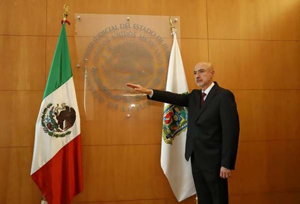 Carlos Palafox Galeana, presidente del Consejo de la Judicatura del Poder Judicial de Puebla