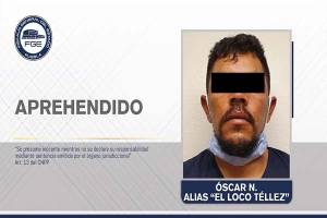 Cayó &quot;El Loco&quot; Téllez, el criminal más buscado en Puebla y la región