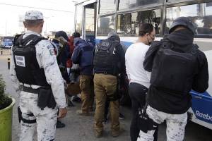 FOTOS: SSC Puebla y Guardia Nacional realizan operativo Pasajero Seguro