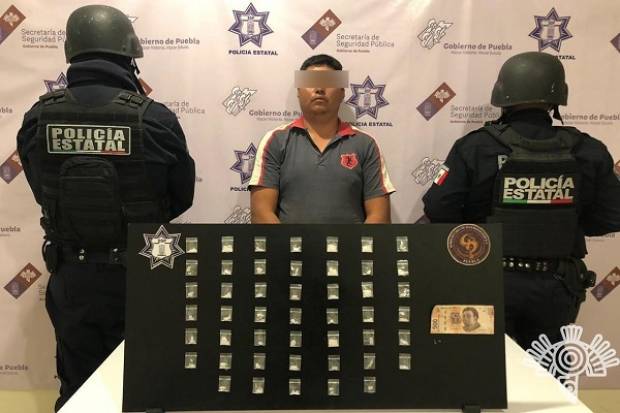 Vendedor de droga de &quot;Los Bestias&quot; es detenido en Tlacotepec de Benito Juárez