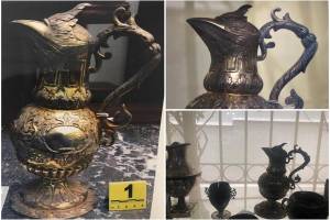 FGR recupera piezas de arte sacro robadas en Puebla y Zacatecas; las vendían por internet