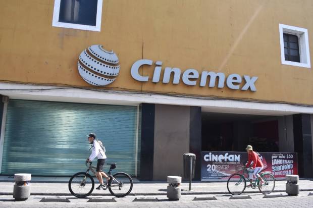 Cinemex Puebla cerrará por tres meses; no hay películas ni clientes