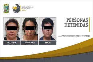 Ex jueza de Cuautlancingo y empleada del ayuntamiento de Puebla, detenidas por extorsión