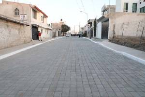 Ayuntamiento de Puebla entrega más calles pavimentadas