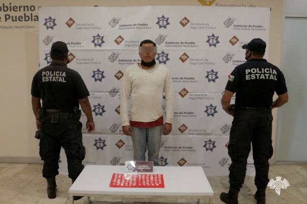 SSP Puebla detiene a &quot;El Licenciado&quot;, peligroso asaltante y narcomenudista