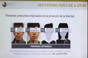 Adolescente secuestró a su hermana de seis años y es detenida con sus cómplices en Puebla