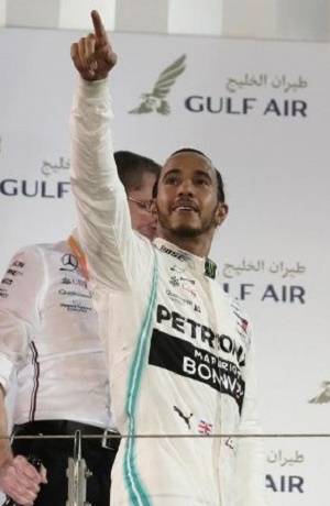 Lewis Hamilton se llevó el GP de Bahreín