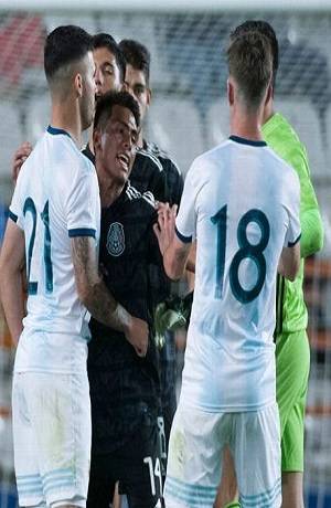 Selección Mexicana Sub-22 igualó 2-2 ante Argentina