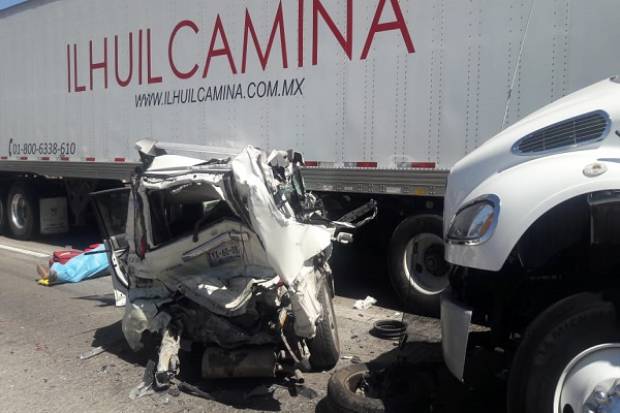 Muere una persona en accidente registrado en la Autopista Puebla-Orizaba