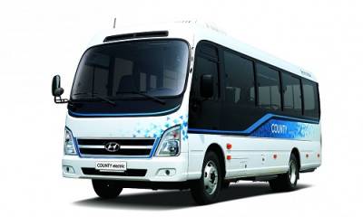 Hyundai County un gran autobús eléctrico