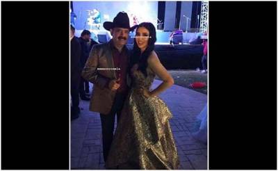 Pareja de El Chapo se fue de fiesta con Los Tucanes de Tijuana