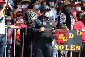 Reporta Ayuntamiento de Puebla saldo blanco tras desfile del 5 de Mayo
