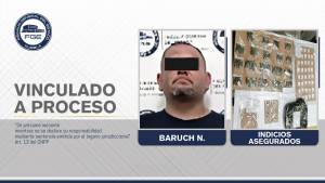 &quot;El Brux&quot; fue vinculado a proceso por narcomenudeo en Puebla