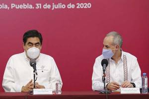 Barbosa a López Gatell: Puebla tiene rumbo en el combate al COVID-19