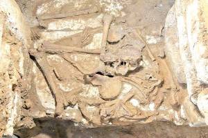 Encuentran cámara funeraria en Palenque durante trabajos del Tren Maya