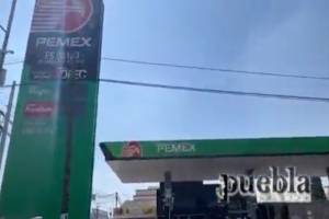 VIDEO: Comienza escasez de gasolina en estaciones de Puebla