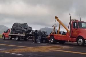 VIDEO: Colisión deja tres muertos en la carretera Teziutlán-Virreyes