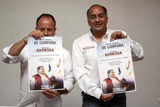 Miguel Barbosa tendrá un segundo cierre de campaña en Tehuacán, el 28 de mayo: Morena