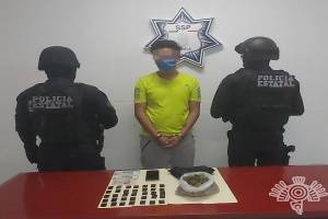 SSP Puebla detiene a narcomenudista de la banda de &quot;El Moi&quot; en Los Remedios