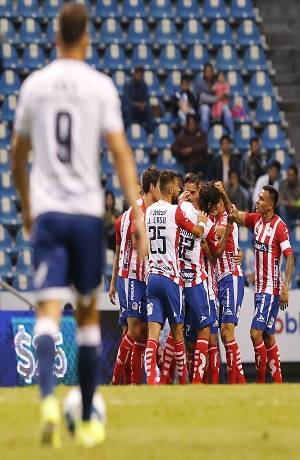Club Puebla perdió 3-1 ante Atlético San Luis en el Cuauhtémoc