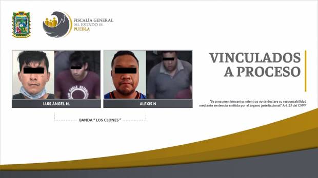 Fiscalía captura a integrantes de &quot;Los Clones&quot;, multiasaltantes de negocios en Puebla