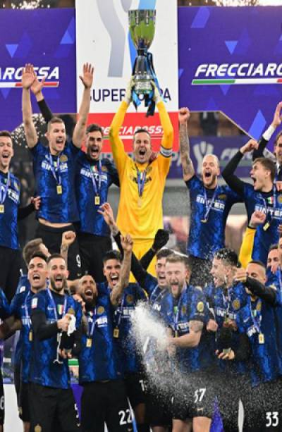 Inter de Milán es campeón de la Supercopa Italiana
