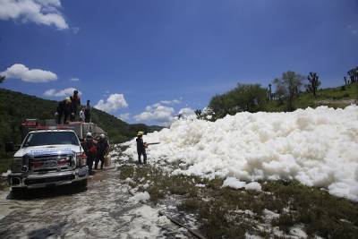 Hallan en Tecamachalco cadáver del hombre &quot;tragado&quot; por espuma tóxica en Valsequillo