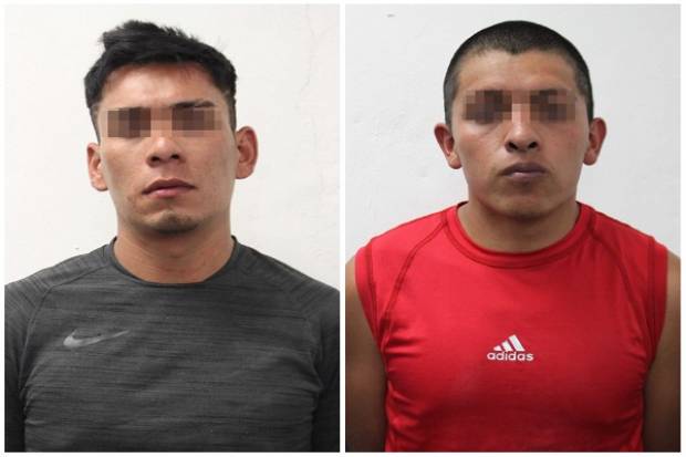 Asaltantes y ladrones de vehículos son capturados en Puebla