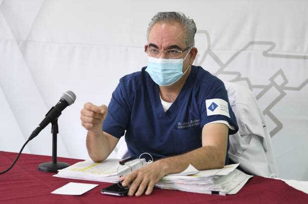 Continúan a la baja contagios por COVID-19 en Puebla: Salud