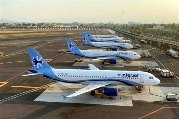 Interjet canceló 62 vuelos esta semana afectando a más de 3 mil pasajeros
