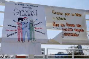 Son médicos el 11% de enfermos por COVID-19 en Puebla